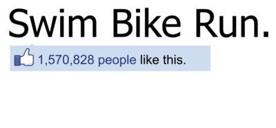 Like Swim Bike Run Triathlon