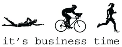 it s business time Triathlon Swim Bike Run Wo