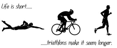 Life is Short Triathlon Mens