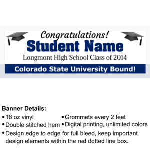 high school graduation banners