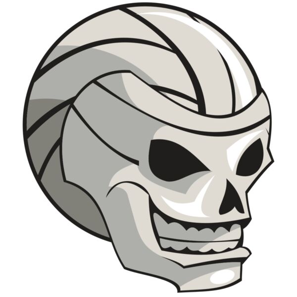 VOLLEYBALL SKULL RQC Thumbnail