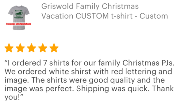 Griswold Family Xmas Grey Tee review.png Thumbnail