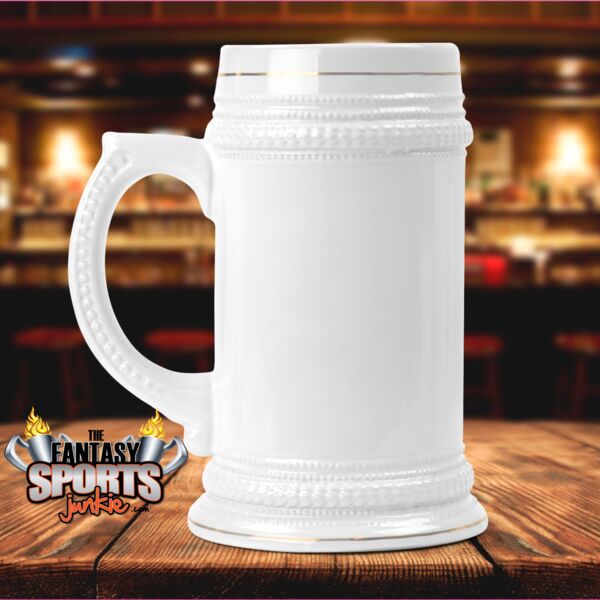 Ceramic Stein with Gold Trim (FSJ) Thumbnail