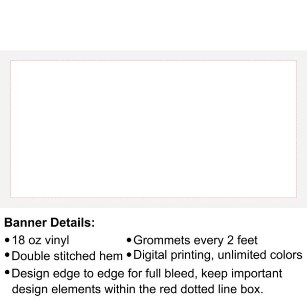 3' x 6' 18 oz Vinyl Banner Thumbnail