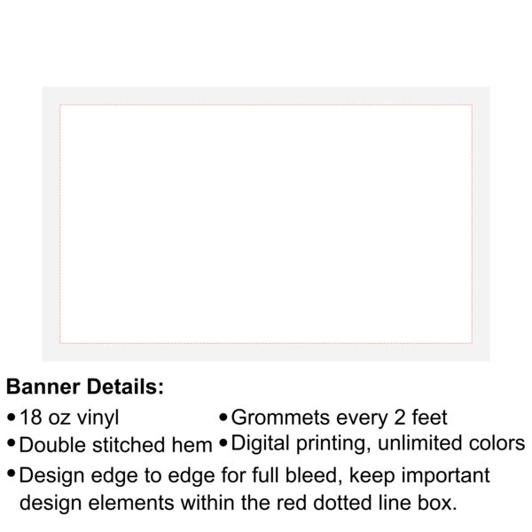 3' x 5' 18oz Vinyl Banner Thumbnail