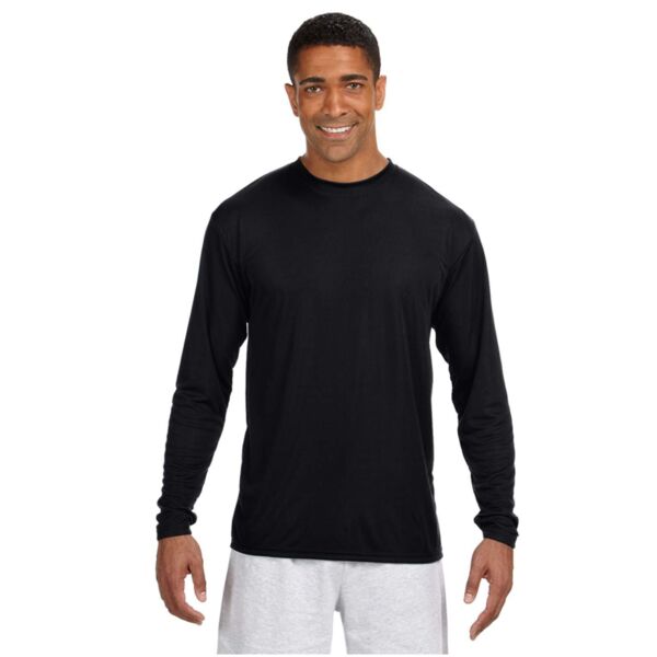 Long Sleeve Cooling Performance Crew Dark Color Shirt Thumbnail
