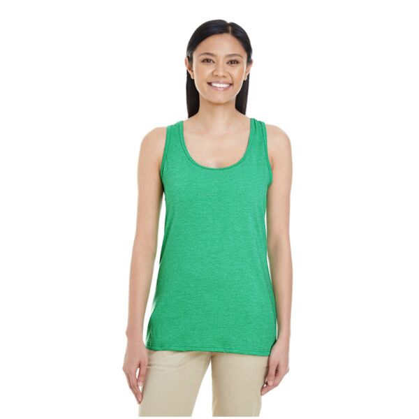 Ladies' Softstyle®  4.5 oz. Racerback Tank (S) Thumbnail