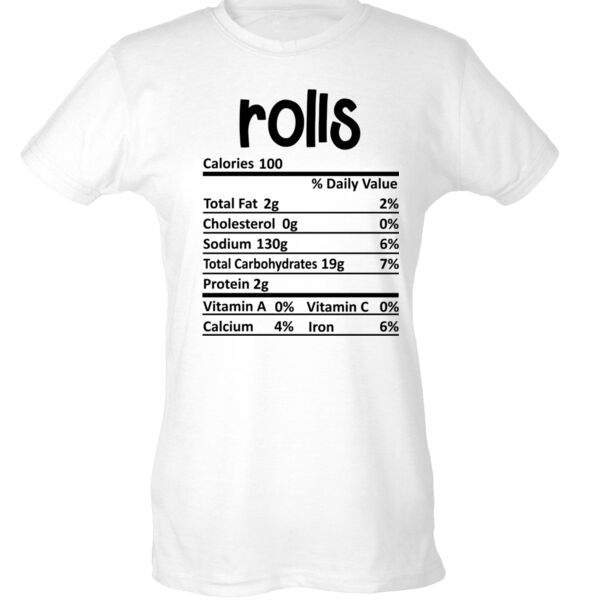 Rolls Nutrition Facts Thumbnail