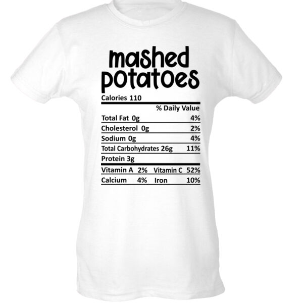 Mashed Potatoes Nutrition Facts Thumbnail