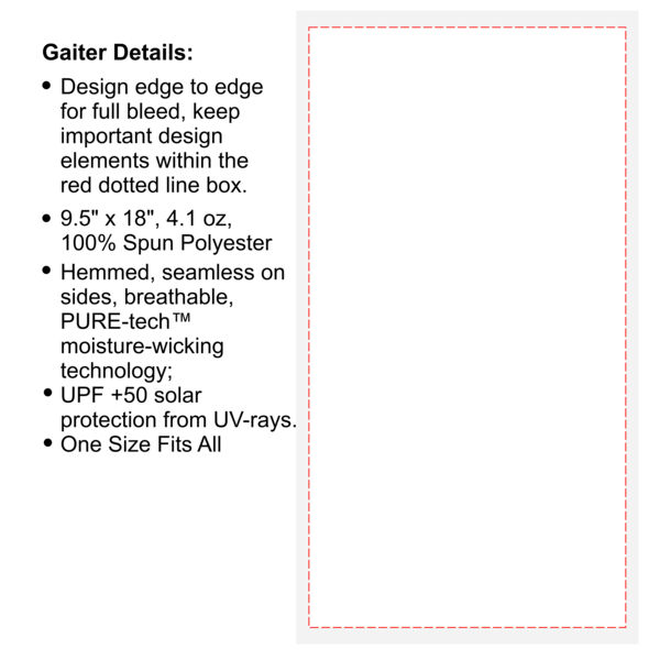 Multi-Purpose UV Gaiter Thumbnail