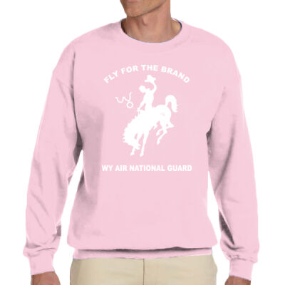 WY Air National Guard  - Adult Heavy Blend™ Adult 8 oz., 50/50 Fleece Crew Thumbnail