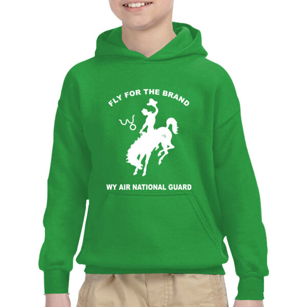 WY Air National Guard  - Heavy Blend™ Youth 8 oz., 50/50 Hood Thumbnail