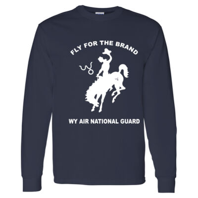 WY Air National Guard  - Heavy Cotton Long Sleeve T-Shirt Thumbnail
