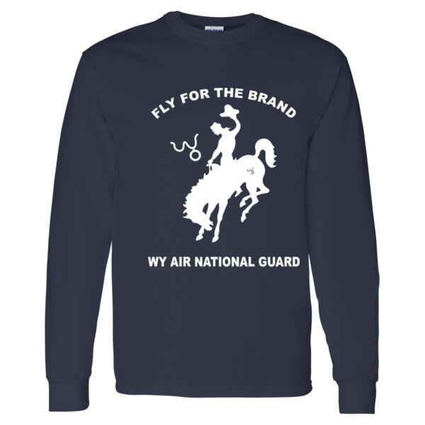 WY Air National Guard  - Heavy Cotton Long Sleeve T-Shirt Thumbnail