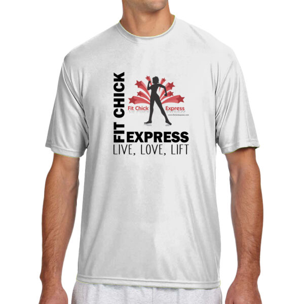 Live, Love, Lift - (S) Shorts Sleeve Cooling Performance Crew Light Color Shirt Thumbnail