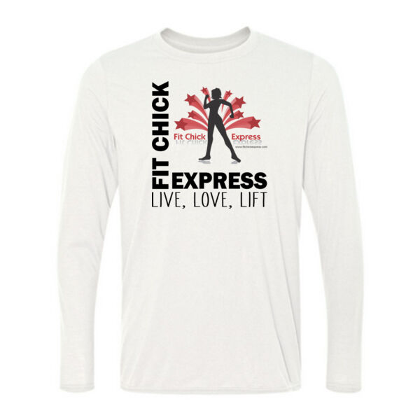 Live, Love, Lift - Light Long Sleeve Ultra Performance Active Lifestyle T Shirt Thumbnail