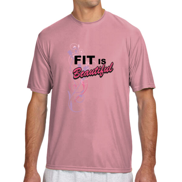 Fit is Beautiful - (S) Shorts Sleeve Cooling Performance Crew Light Color Shirt Thumbnail