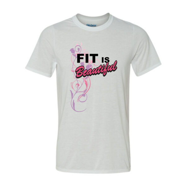 Fit is Beautiful - Light Youth/Adult Ultra Performance Active Lifestyle T Shirt Thumbnail