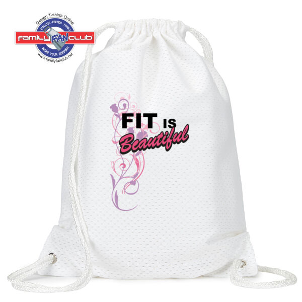 Fit is Beautiful - Jersey Mesh Drawstring Sport Pack Thumbnail