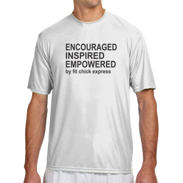 Encouraged, Inspired, Empowered - (S) Shorts Sleeve Cooling Performance Crew Light Color Shirt Thumbnail