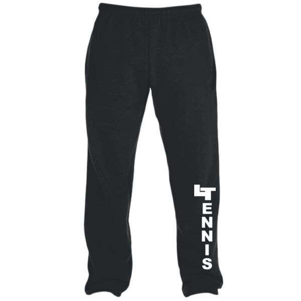 LT Tennis - Heavy Blend™ 8 oz., 50/50 Open-Bottom Sweatpants 2 - Heavy Blend™ 8 oz., 50/50 Open-Bottom Sweatpants Thumbnail