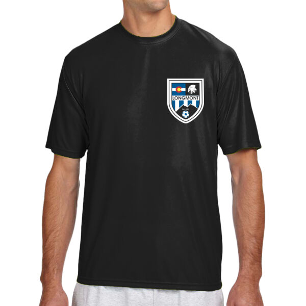 LHS Shield - Shorts Sleeve Cooling Performance Crew Dark Color Shirt Thumbnail