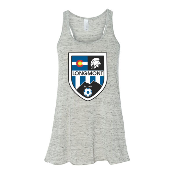 LHS Shield - Bella Ladies' Flowy Racerback Tank (S) Thumbnail