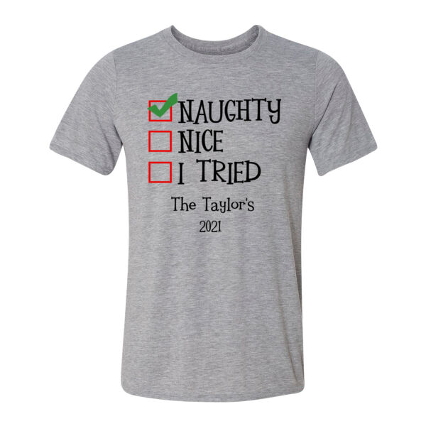 Naughty - Light Youth/Adult Ultra Performance Active Lifestyle T Shirt Thumbnail