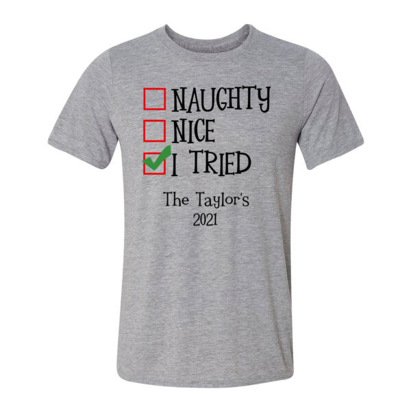 I Tried - Light Youth/Adult Ultra Performance Active Lifestyle T Shirt Thumbnail