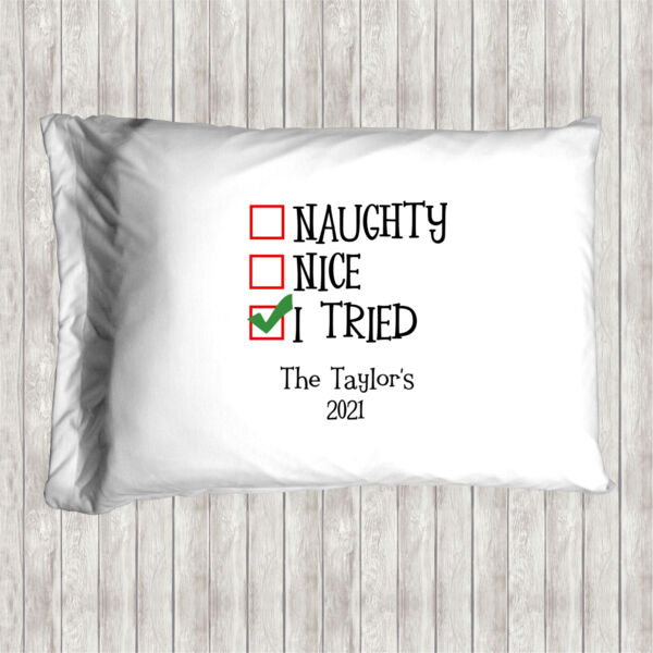 I Tried - Pillow Case Thumbnail