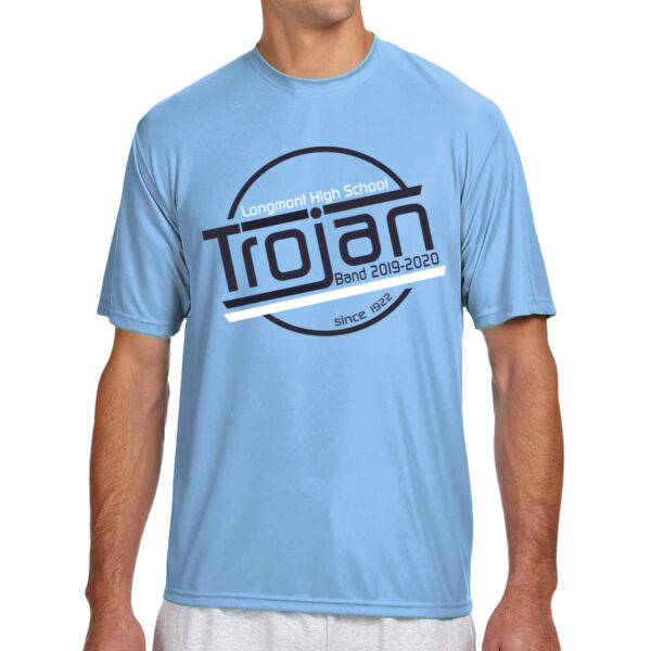 Retro Band - Shorts Sleeve Cooling Performance Crew Dark Color Shirt Thumbnail