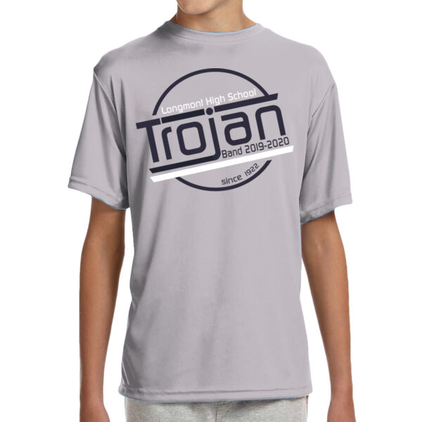 Retro Band - Youth Shorts Sleeve Cooling Performance Crew Dark Color Shirt Thumbnail