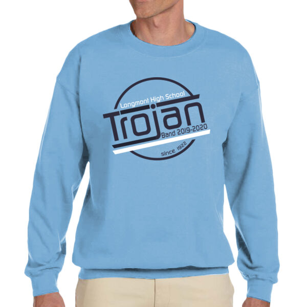 Retro Band - Adult Heavy Blend™ Adult 8 oz., 50/50 Fleece Crew Thumbnail