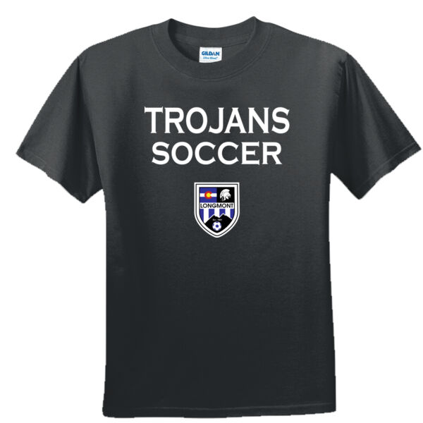 Trojans Soccer - Unisex or Youth Ultra Cotton™ 100% Cotton T Shirt Thumbnail