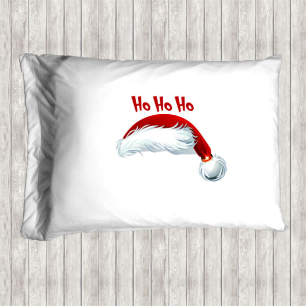 Santa Hat Pillowcase - Ho, Ho, Ho  - Pillow Case Thumbnail