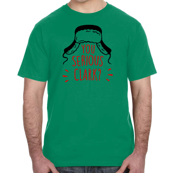 Are You Serious Clark? with personalization option - Lightweight T-Shirt Thumbnail