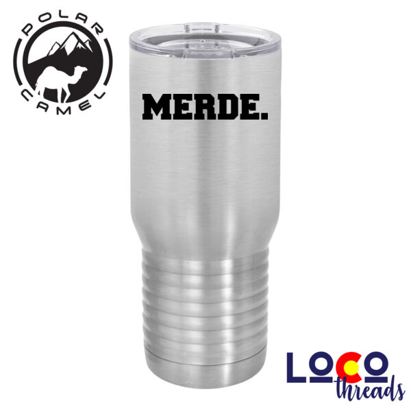 Merde. - Polar Camel 20 oz. Tall Stainless Steel Vacuum Insulated Tumbler Thumbnail