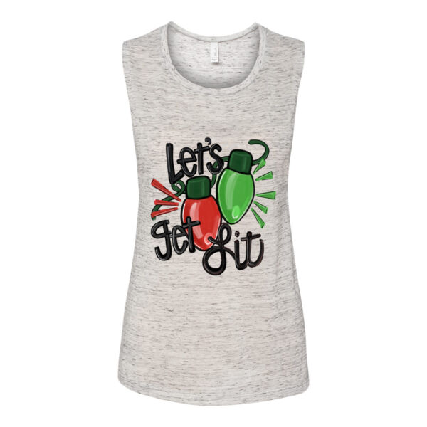 Let's Get Lit - Bella Flowy Scoop Muscle Tank (S) Thumbnail