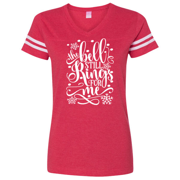 The Bell Still Rings for Me - LAT Ladies' Football Fine Jersey T-Shirt Thumbnail