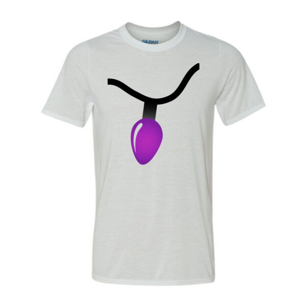 Purple Christmas Light - Light Youth/Adult Ultra Performance Active Lifestyle T Shirt Thumbnail