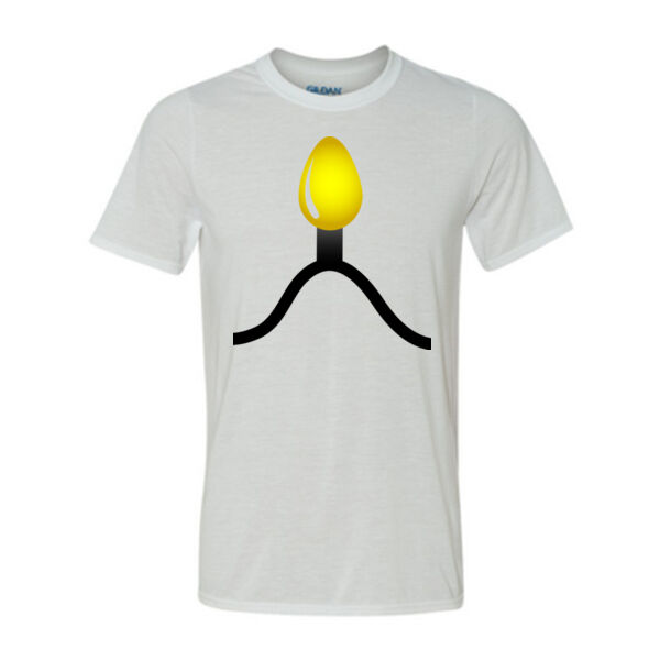 Yellow Christmas Light - Light Youth/Adult Ultra Performance Active Lifestyle T Shirt Thumbnail