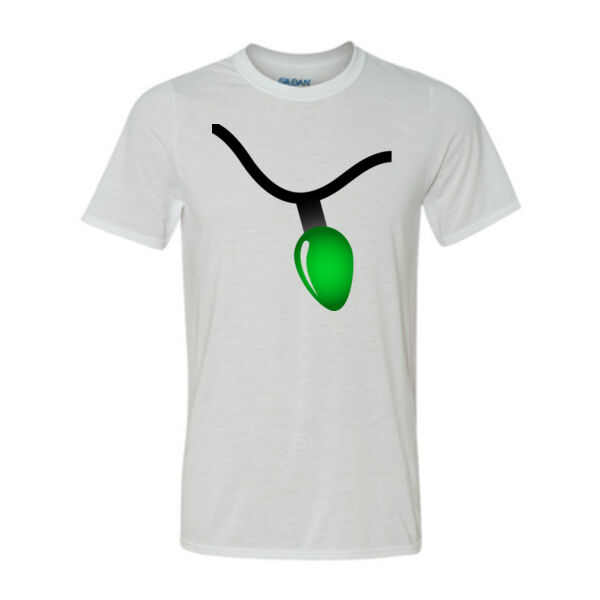 Green Christmas LIght - Light Youth/Adult Ultra Performance Active Lifestyle T Shirt Thumbnail
