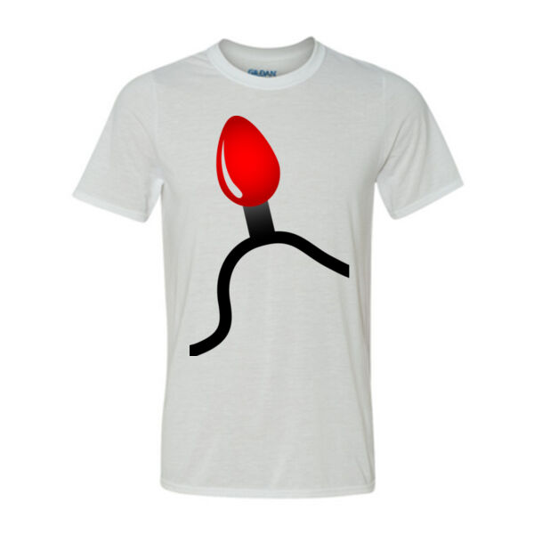 Red Christmas Light - Light Youth/Adult Ultra Performance Active Lifestyle T Shirt Thumbnail