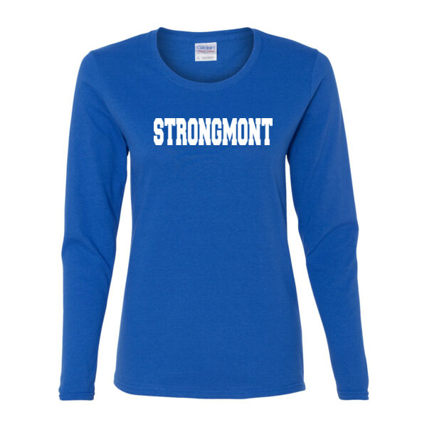 STRONGMONT - Gildan Ladies Ultra Cotton™ Long Sleeve Missy Fit T Shirt Thumbnail