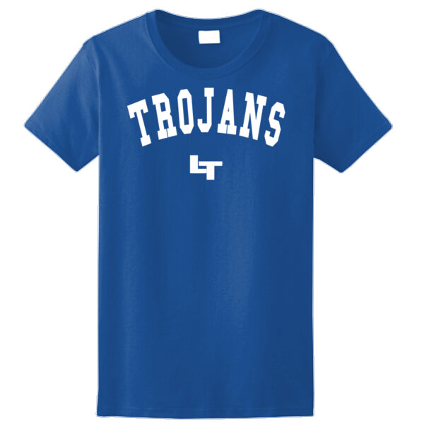 TROJANS LT - Ladies Ultra Cotton™ 100% Cotton T Shirt Thumbnail