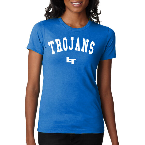 TROJANS LT - Ladies' CVC T-Shirt Thumbnail