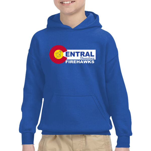 Central CO Design - Heavy Blend™ Youth 8 oz., 50/50 Hood Thumbnail