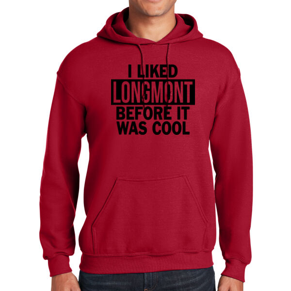 I Liked Longmont Before It Was Cool - Adult Heavy Blend™ 8 oz., 50/50 Hood Thumbnail