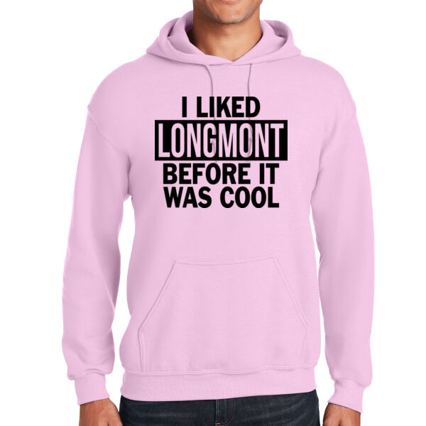 I Liked Longmont Before It Was Cool - Adult Heavy Blend™ 8 oz., 50/50 Hood Thumbnail