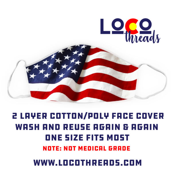 Oh Say Can You See - Face Cover (Mask) Thumbnail